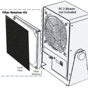 Air Filter Retainer Kit for Simco-Ion Aerostat® PC2 – Eurostat