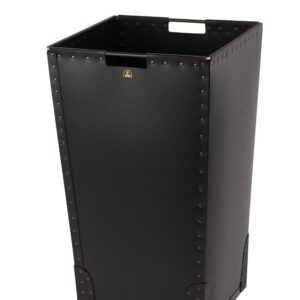 ESD Conductive Carbon-Loaded PE Waste Bin – Eurostat