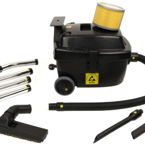 ESD Compact Industrial Vacuum Cleaner 1100W ISO 7 Filtration – Eurostat