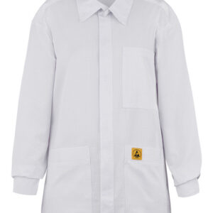 Short ESD Labcoats 49% Cotton / 49% Polyester – Eurostat