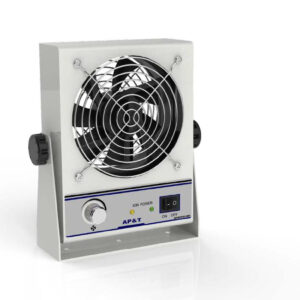 Self-Cleaning Desktop Ionising Blower Synchronous ± Ion Emission – Eurostat