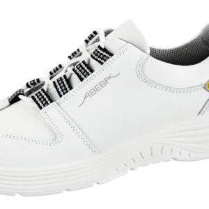 Lace-up shoe white ESD – ESD-Occupational shoes x-light ABEBA